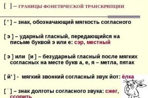 Основные правила (принципы) транскрипции Правила русской транскрипции